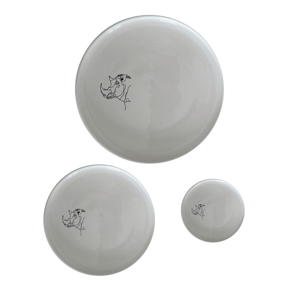 Warthog Portrait Dinnerware Set of 12 - Range 3