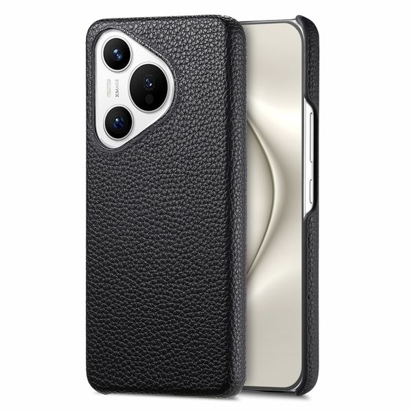 Leather Grain Case Compatible With Huawei Pura P70 Pro Cover