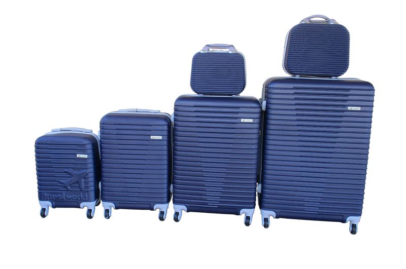 6 Suitcases Travel Trolley Luggage Set