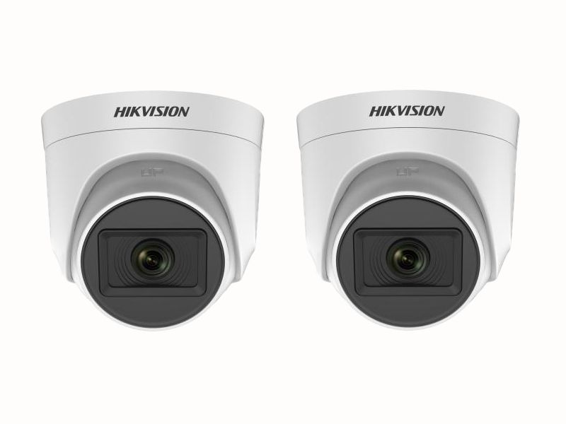 Hikvision 1080P 2MP Turret Camera - Set Of 2 - SBR Combo Deal