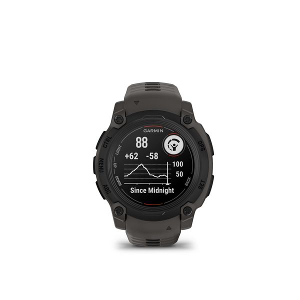 Garmin Instinct E, 40 mm, Black Bezel with Charcoal Band