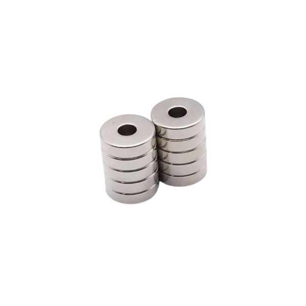 Od15xId5x4mm N38 Ni Neodymium Ring magnets