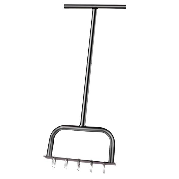 Tool Manual Heavy Duty 10 Point Garden Aerator Fork (83cm)