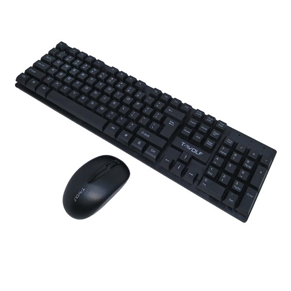 T-Wolf Wireless Keyboard and Mouse Combo TF-100