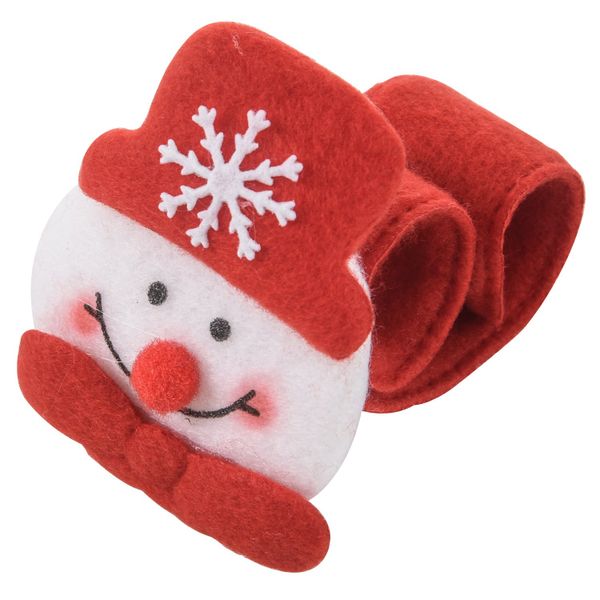 1pc Christmas Patting Circle Bracelet Watch Xmas Children Gift Santa Claus