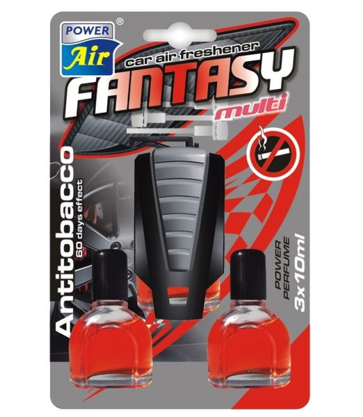 Car Air Freshener Fantasy Multi-Pack Liquid Vent Diffuser - Power Air Anti Tabacco