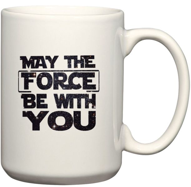 May The Force Be With You Star Wars Birthday Christmas Gift Keyring