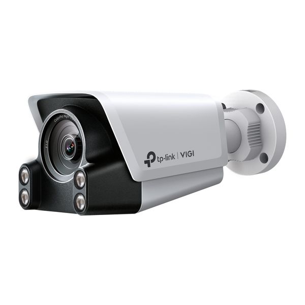 TP-Link VIGI C340S 4mm 4MP Outdoor Bullet Camera, Color Night Vision, Audio