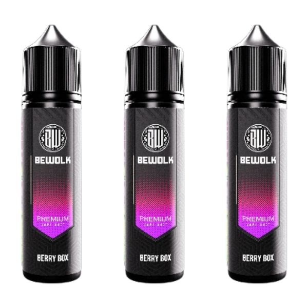 Bewolk Premium Flavor Shot (60ml Bottle) - Berry Box