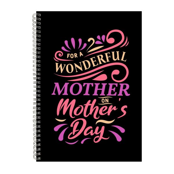 For A Wonderful Mother Notebook Mother's Day Gift Idea A4 Notepad 130
