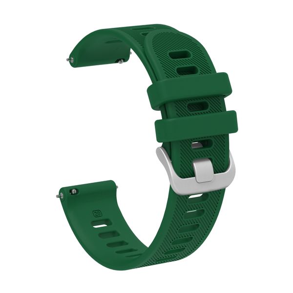 Sports Watch Strap 20mm Compatible with Samsung / Huawei / Garmin Watch - Army Green