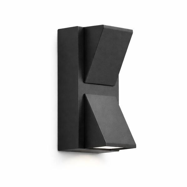 Dr Light Outdoor LED Up &amp; Down Wall Light - Black (DRWL1014)