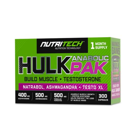 Hulk Pak 300 Capsules