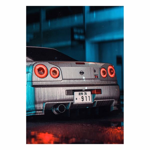 Midnight Skyline V-Spec - A1 Poster