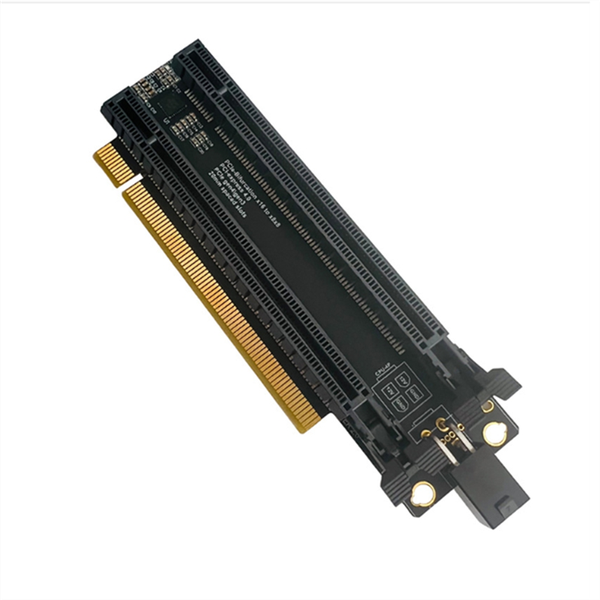 PCI-E 4.0 X16 1 to 2 Expansion Card Gen4 Split Card (4 Pin )