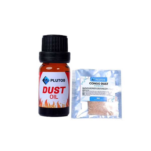 Plutos Congo Dust Powder and Plutos Dust Oil
