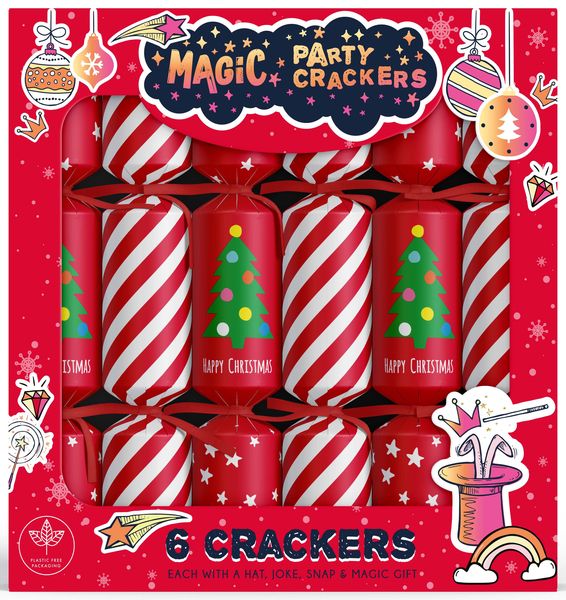 Holly &amp; Ivy Christmas Crackers - Magic