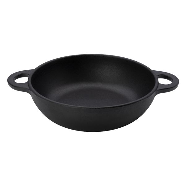 Regent Cookware Cast Iron Pan with 2 Handles - (215X166Mm:Dx50Mm)