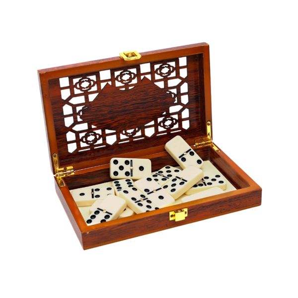 Dominoes Game Set with Case