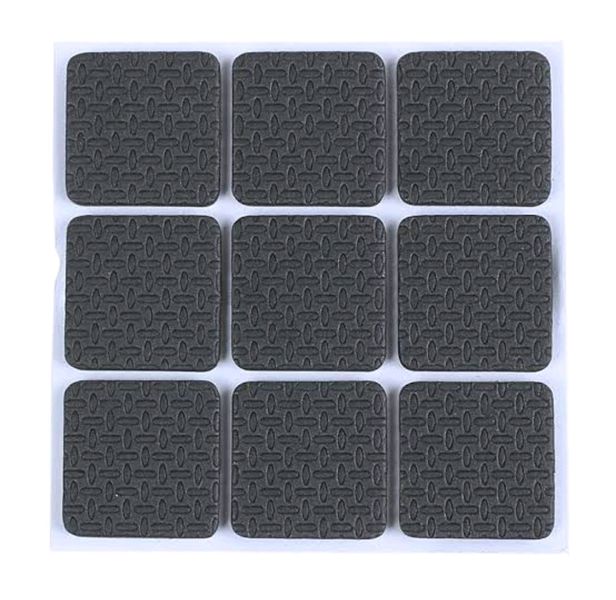 Furniture Pad Rubber Protectors - Small Square