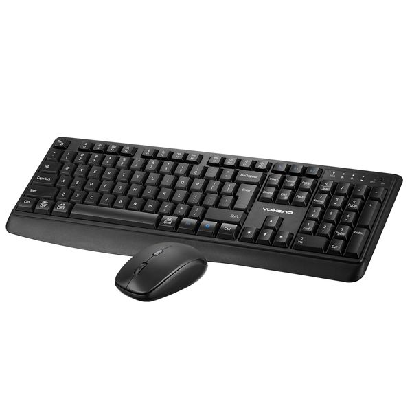 Volkano Onyx Keyboard and Mouse Combo With Dual mode Bluetooth