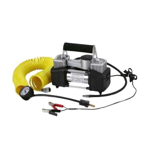 12V Dual Cylinder Portable Air Compressor-AC-628A