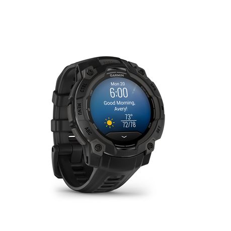Garmin Instinct 3,45mm,AMOLED,Black Bezel with Black Band Image