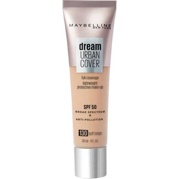 Maybelline Dream Urban Cover Protective Makeup,SPF50|Buff Beige