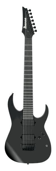 Ibanez RGIXL7-BKF Iron Label 7-String Electric Guitar