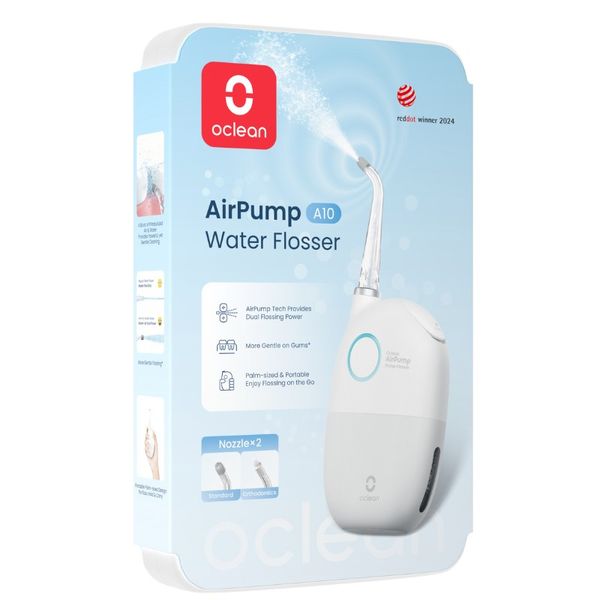 Oclean Airpump A10 Water Flosser: Grey