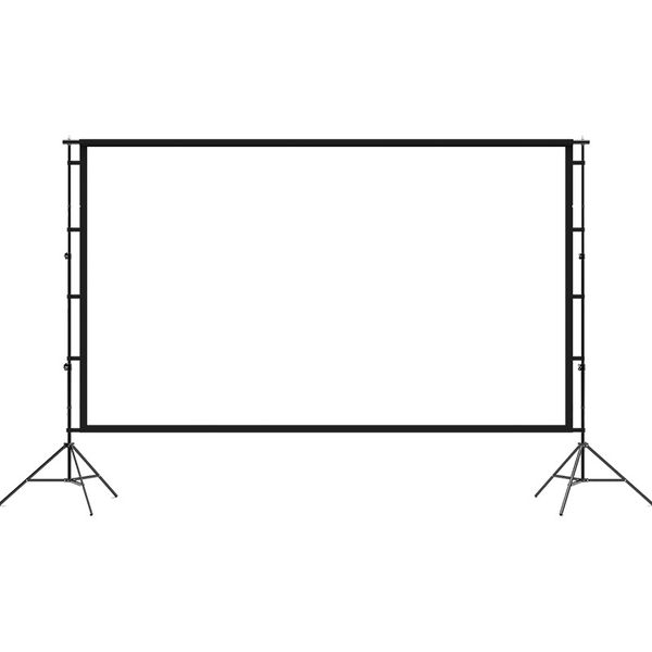 Outdoor portable high-definition 100-inch projection screen
