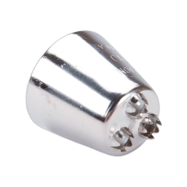 Multi Open or Triple Star Cake Decorating Nozzle Tip for Icing Sugarcraft