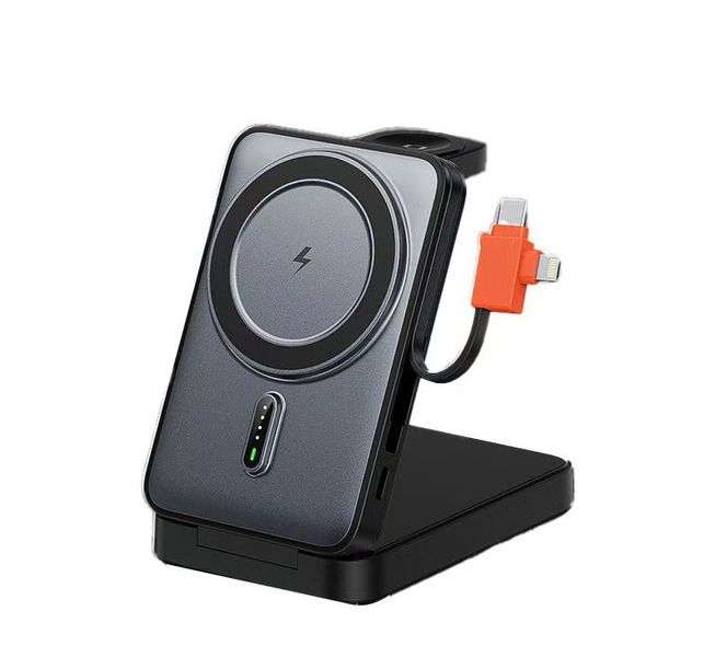 10000mAh 2-in-1 Power Bank &amp; Wireless Charger - 1 Unit