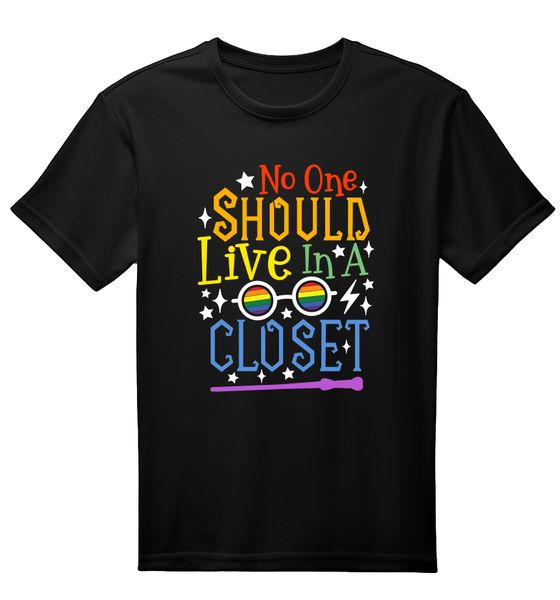 LGBTQ+ : Harry Potter Closet T-Shirt