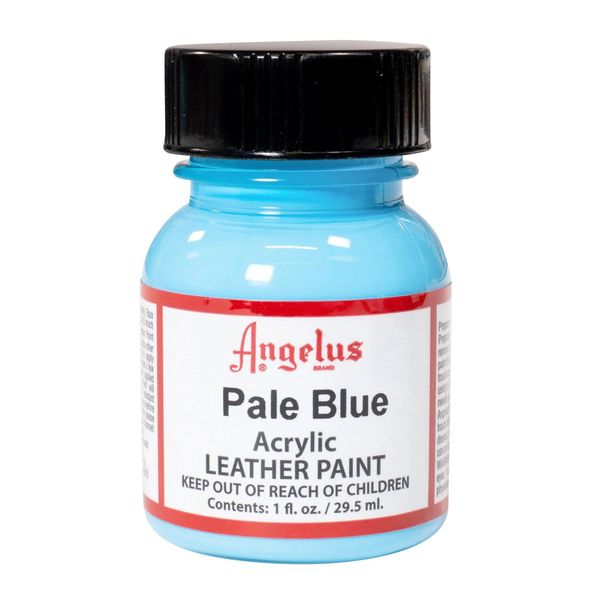 Angelus Acrylic Leather Paint - Pale Blue 1oz