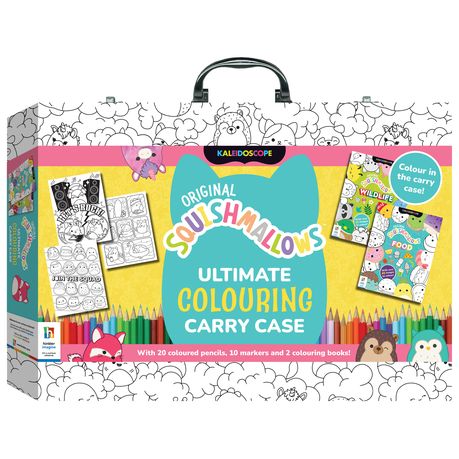 Kaleidoscope Colouring Squishmallows Carry Case Image