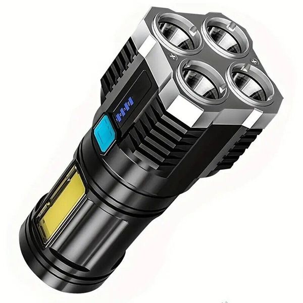 Super Bright LED Torch Flashlight Rechargeable Portable Waterproof
