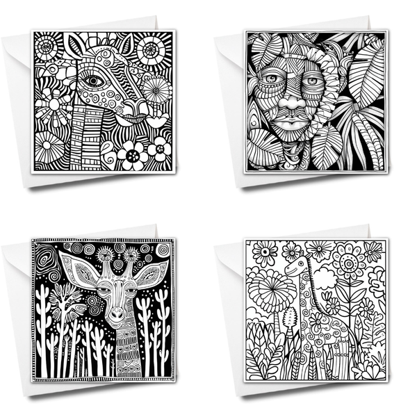 iColor Greeting Cards - Kids Collection