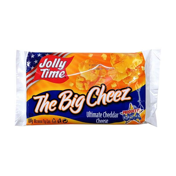 Jolly Time Big Cheez Microwave Popcorn Pack 18 x 99g