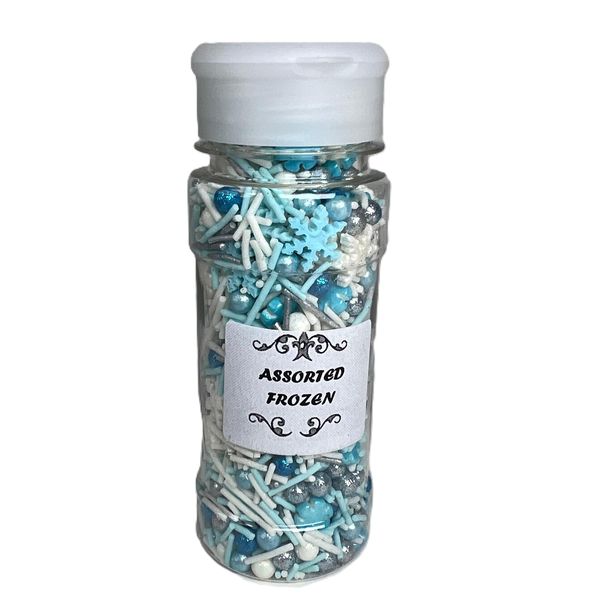 Akamai Decorative Sprinkles - Assorted Frozen -140g
