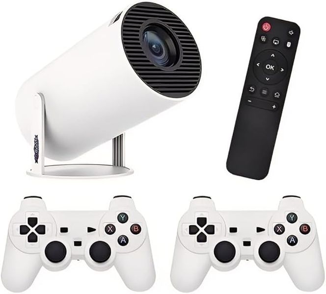 Portable Dansup Projector with 2 Wireless Controllers