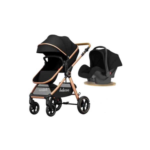 High View Baby Stroller For Newborn Can Sit Folding Two-Way- X1 D -Set