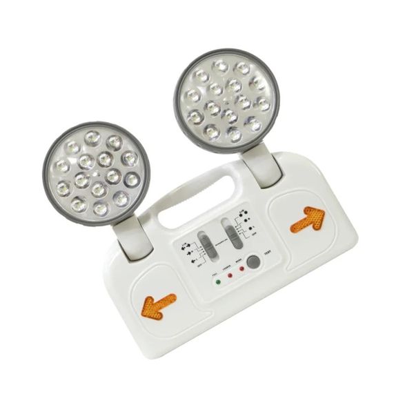 Double Heads Emergency Light Rechargeable Portable LED Light