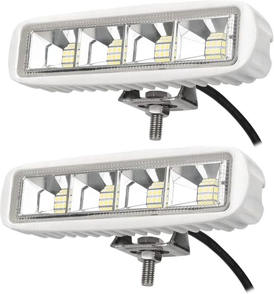 Waterproof 6" 72W LED Boat Spotlights
