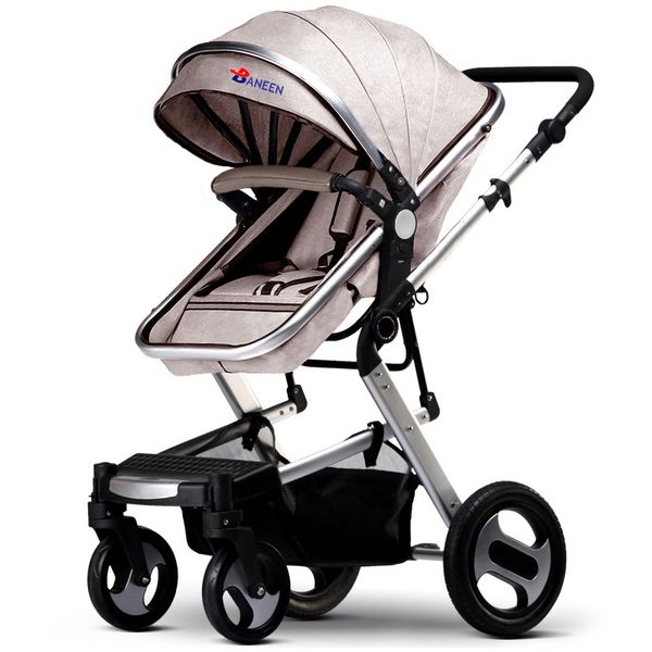 Baneen 2 in 1 Baby Stroller - Grey