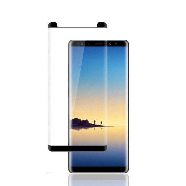 Samsung Galaxy Note 8 Full Glue Screen Protector-Black