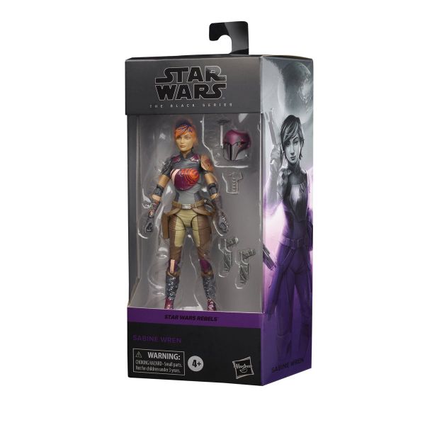 Star Wars: The Black Series 6-Inch Action Figure - Sabine Wren (Rebels)