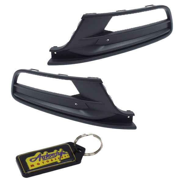 Fog Light Frame Set for VW Polo 2018 - Black &amp; Gel Key Holder