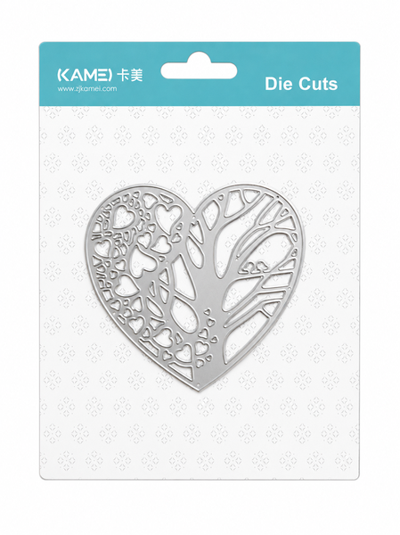 Cutting Dies - Heart With Tree 92x87mm