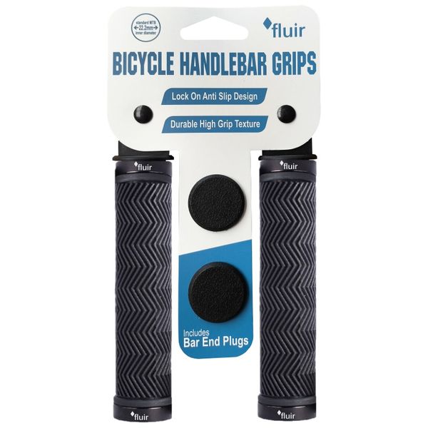 Fluir Bicycle Weave Lock On Grips 130mm
